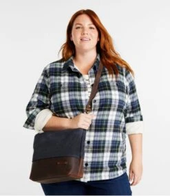 L.L.Bean Waxed Canvas Crossbody -Outdoor Exploration 516285 0 48