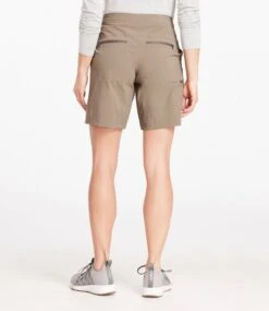 L.L.Bean Women's Water-Repellent Comfort Trail Shorts -Outdoor Exploration 516325 0 45