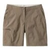 L.L.Bean Women's Water-Repellent Comfort Trail Shorts -Outdoor Exploration 516325 112 41