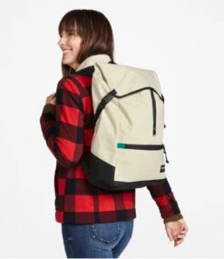 L.L.Bean Flowfold Canvas Center-Zip Pack, 26L -Outdoor Exploration 516346 0 47