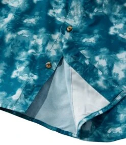 L.L.Bean Men's Tropicwear Shirt, Short-Sleeve Print -Outdoor Exploration 516788 0 47
