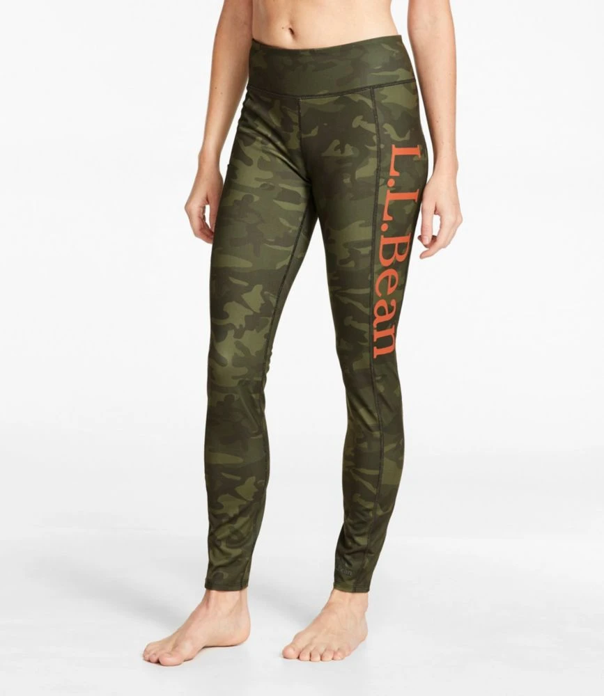 L.L.Bean Women's Insect Shield Leggings, Print 4 L.L.Bean Women's Insect Shield Leggings, Print - Image 2