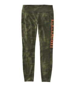 L.L.Bean Women's Insect Shield Leggings, Print