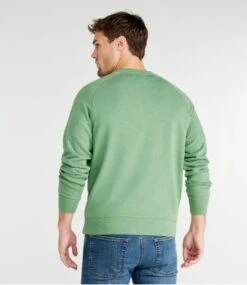 L.L.Bean Men's Lakewashed Cotton Crewneck 9 L.L.Bean Men's Lakewashed Cotton Crewneck -Outdoor Exploration 516816 0 45