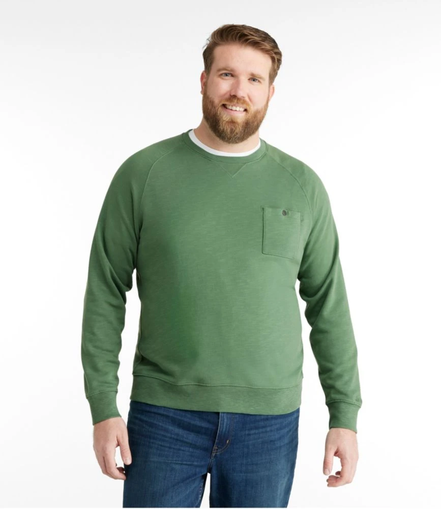 L.L.Bean Men's Lakewashed Cotton Crewneck 6 L.L.Bean Men's Lakewashed Cotton Crewneck - Image 4