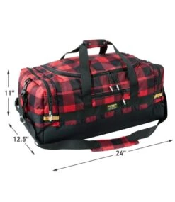 L.L.Bean Mountain Classic Cordura Duffle, Medium, Print -Outdoor Exploration 516953 0 46