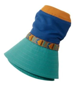 L.L.Bean Adults' Mountain Classic Bucket Hat, Colorblock -Outdoor Exploration 516982 0 45