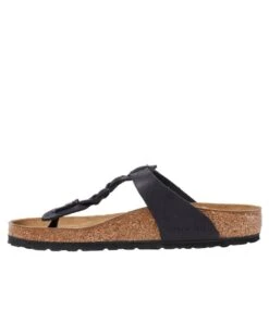 L.L.Bean Women's Birkenstock Gizeh Braid Sandals, Oiled Leather -Outdoor Exploration 517350 0 45