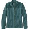 L.L.Bean Women's Commando Sweater, Full-Zip -Outdoor Exploration 517391 50956 41