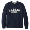 Men's L.L.Bean 1912 Sweatshirt, Raglan Crewneck, Logo