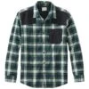 L.L.Bean Men's Heritage Scotch Plaid Flannel Shirt, Slightly Fitted Untucked Fit -Outdoor Exploration 517599 2906 41