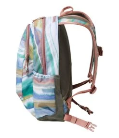 L.L.Bean Comfort Carry Laptop Pack, 28L, Print -Outdoor Exploration 518026 0 45