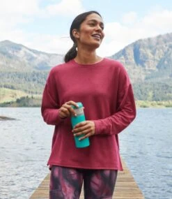 L.L.Bean Pop-Top Insulated Bottle, 14 Oz. -Outdoor Exploration 518178 0 45