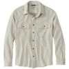 L.L.Bean Men's Washed Cotton Double-Knit Chamois Shirt, Long-Sleeve -Outdoor Exploration 518209 28156 41