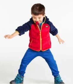 Toddlers' L.L.Bean Hi-Pile Fleece Jacket, Colorblock -Outdoor Exploration 518233 0 47