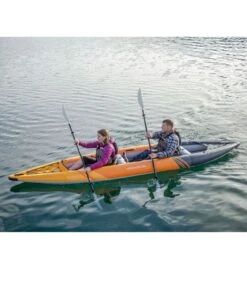 L.L.Bean Aquaglide Deschutes 145 Inflatable Tandem Kayak -Outdoor Exploration 518392 0 47