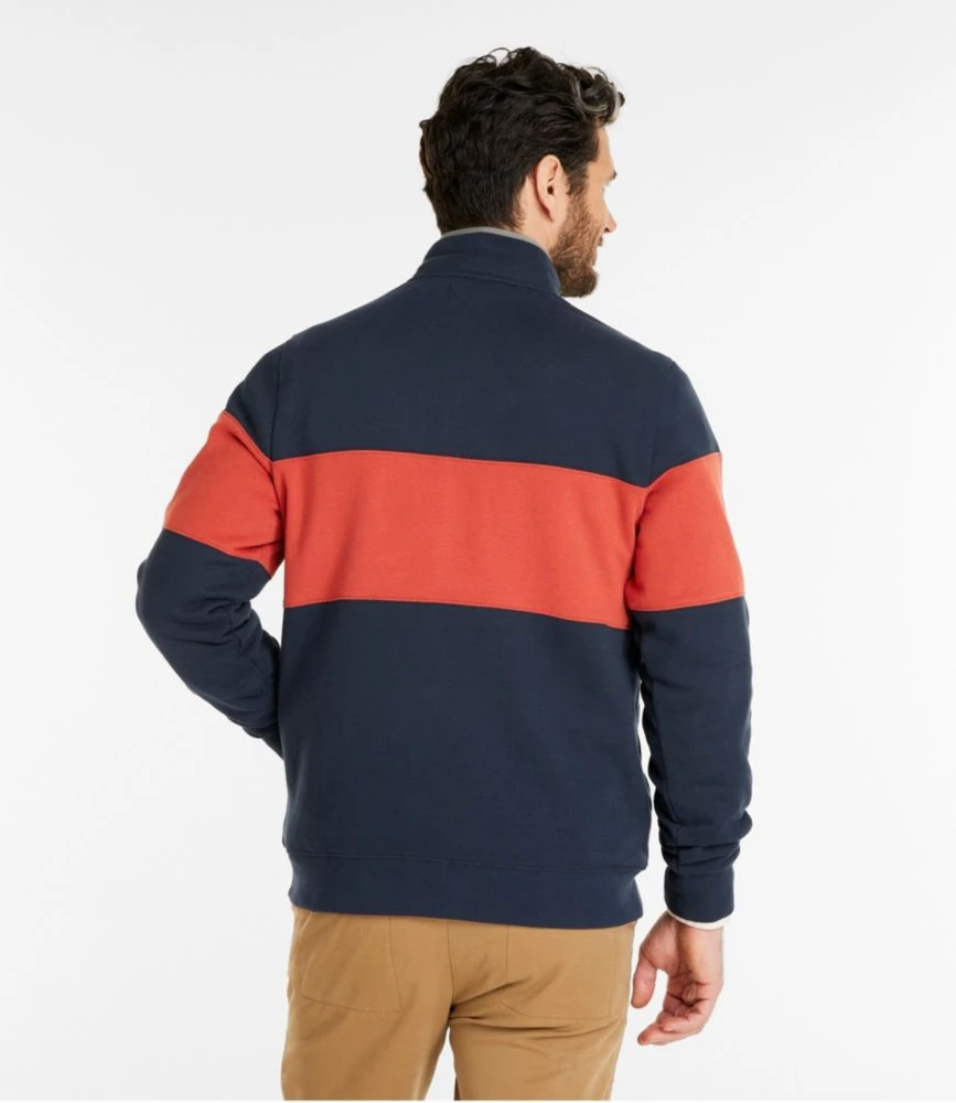 Men's L.L.Bean 1912 Sweatshirt, Anorak, Colorblock 5 Men's L.L.Bean 1912 Sweatshirt, Anorak, Colorblock - Image 3