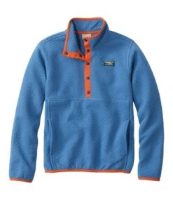 L.L.Bean Kids' Quilted Quarter-Snap Pullover