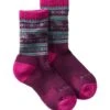 L.L.Bean Kids' Katahdin Hiker Socks, Print -Outdoor Exploration 518596 33098 41