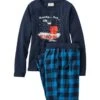 L.L.Bean X Peanuts Women’s Camp PJ Set, Ready Set Snow -Outdoor Exploration 518758 53139 41