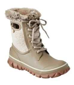 L.L.Bean Women's Bogs Arcata Cozy Chevron Boots -Outdoor Exploration 518979 0 48