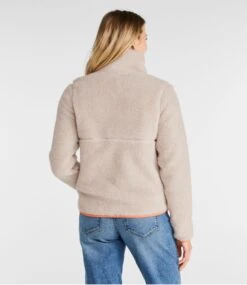 L.L.Bean Women's Bean's Sherpa Fleece Pullover -Outdoor Exploration 519064 0 45