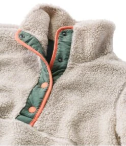 L.L.Bean Women's Bean's Sherpa Fleece Pullover -Outdoor Exploration 519064 0 46