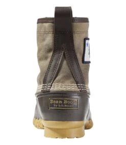L.L.Bean Men's Bean Boots, 8" Waxed Canvas, Vacationland -Outdoor Exploration 519214 0 45