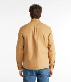 L.L.Bean Men's BeanBuilt Canvas Shirt Jac -Outdoor Exploration 519505 0 45