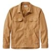 L.L.Bean Men's BeanBuilt Canvas Shirt Jac -Outdoor Exploration 519505 623 41