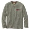 L.L.Bean Men's Tumbled Sherpa, Crew -Outdoor Exploration 519506 36685 41