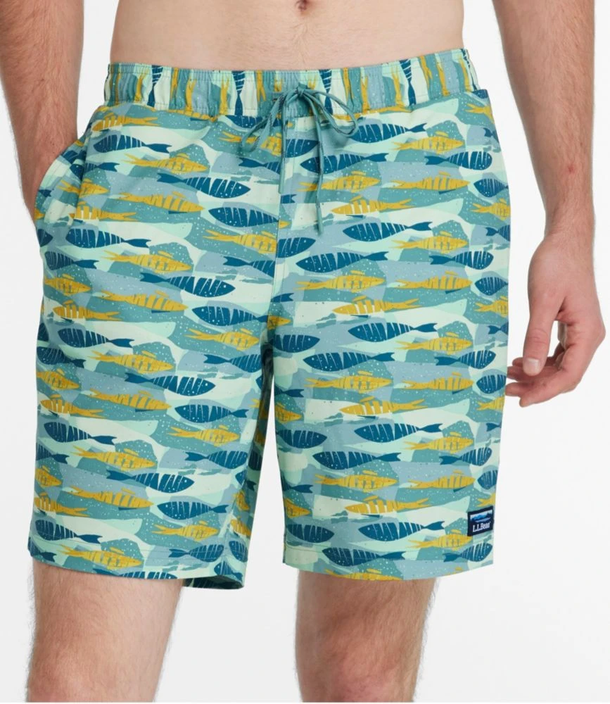 L.L.Bean Men's Vacationland Stretch Swim Trunks, Print 4 L.L.Bean Men's Vacationland Stretch Swim Trunks, Print - Image 2