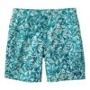 L.L.Bean Men's Vacationland Stretch Swim Trunks, Print -Outdoor Exploration 519547 53651 41