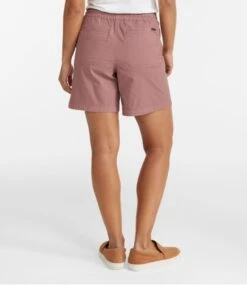 L.L.Bean Women's Stretch Ripstop Pull-On 7" Shorts -Outdoor Exploration 519584 0 45