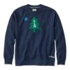 L.L.Bean Adults' Vacationland Sweatshirt, Crewneck -Outdoor Exploration 519716 37948 41