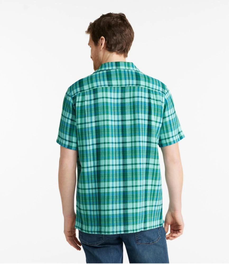 L.L.Bean Men's Rugged Waffle Shirt, Plaid, Traditional Untucked Fit, Short-Sleeve 5 L.L.Bean Men's Rugged Waffle Shirt, Plaid, Traditional Untucked Fit, Short-Sleeve - Image 3