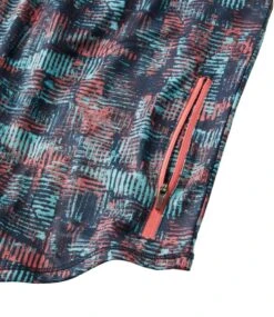 L.L.Bean Men's Comfort Cycling Jersey, Short-Sleeve Print -Outdoor Exploration 519854 0 47