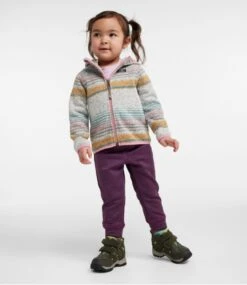 Infants' And Toddlers' L.L.Bean Sweater Fleece, Full-Zip Print -Outdoor Exploration 520019 0 45
