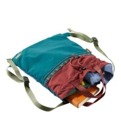 L.L.Bean Mountain Classic Drawstring Pack, Multi -Outdoor Exploration 520083 0 46