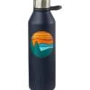 L.L.Bean Classic Water Bottle, Print -Outdoor Exploration 520136 54221 41