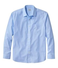 L.L.Bean Men's Bean's Wrinkle-Free Everyday Shirt, Traditional Untucked Fit, Long-Sleeve