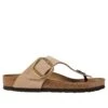 L.L.Bean Women's Birkenstock Big Buckle Gizeh Sandals, Nubuck -Outdoor Exploration 520322 54267 41