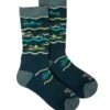L.L.Bean Kids' Farm To Feet Charlotte Crew Socks -Outdoor Exploration 520432 37808 41