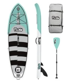 L.L.Bean Kids' BOTE Flow Inflatable SUP Package, 8'