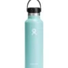 L.L.Bean Hydro Flask Standard Mouth Water Bottle With Flex Cap, 21 Oz. -Outdoor Exploration 521206 54755 41
